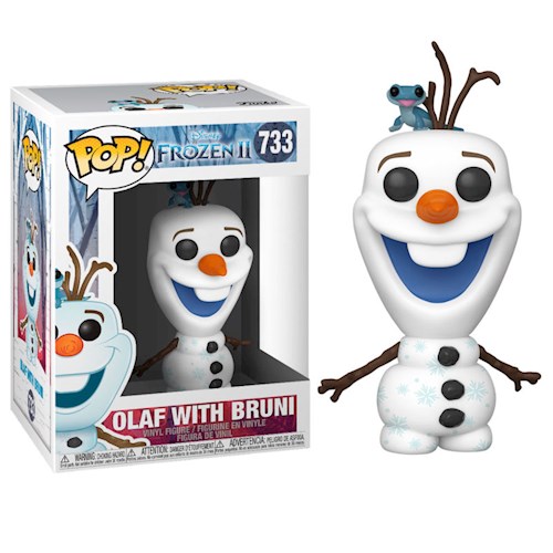 Papel FUNKO POP OLAF WITH BRUNI (DISNEY FROZEN II 733)