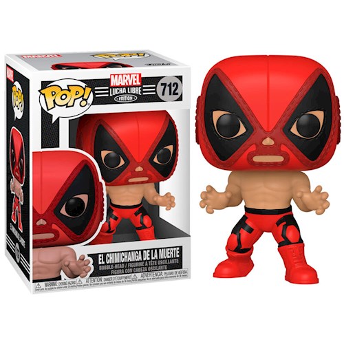 Papel FUNKO POP EL CHIMICHANGA DE LA MUERTE (MARVEL LUCHA LIBRE EDITION 712)
