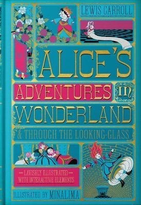 Papel Alices' Adventures In Wonderland & Through The Looking-Glass (Minalima Deluxe)