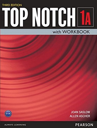 Papel TOP NOTCH 1A STUDENT'S BOOK WITH WORKBOOK PEARSON (3 EDITION)