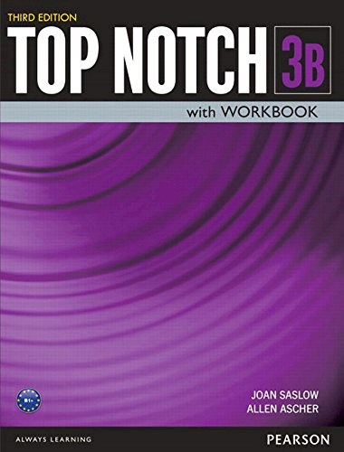 Papel TOP NOTCH 3B STUDENT'S BOOK WITH WORKBOOK PEARSON (3 EDITION)