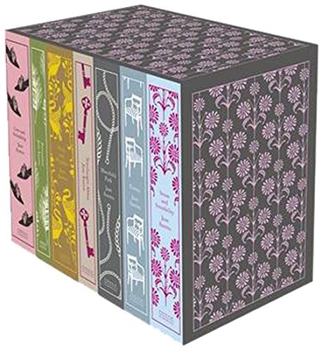 Papel Jane Austen: The Complete Works Hardcover Boxed Set (Penguin Clothbound)