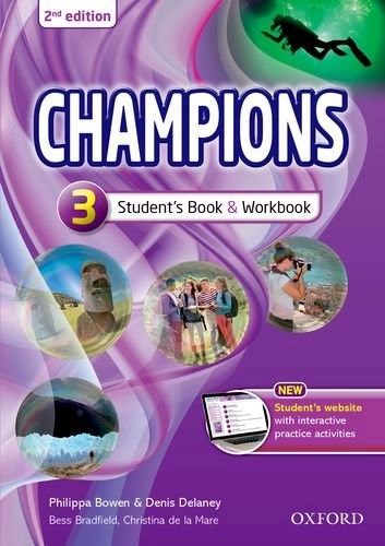 Papel CHAMPIONS 3 STUDENT'S BOOK & WORKBOOK (2ND EDITION) (WITH SHERLOCK HOLMES SHORT STORIES)