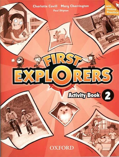 Papel FIRST EXPLORERS 2 ACTIVITY BOOK WITH ONLINE PRACTICE