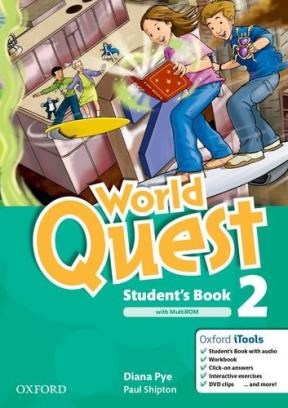 Papel WORLD QUEST 2 STUDENT'S BOOK (WITH MULTIROM)