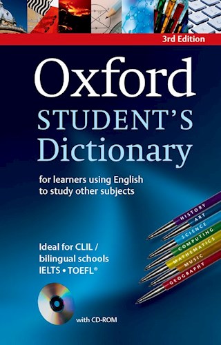 Papel Oxford Student'S Dictionary Paperback With Cd-Rom (3Rd Ed)