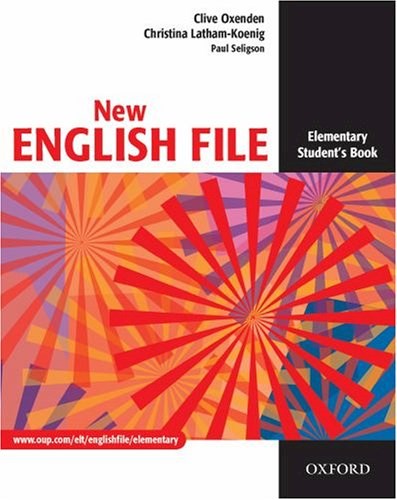 Papel NEW ENGLISH FILE ELEMENTARY STUDENT'S BOOK