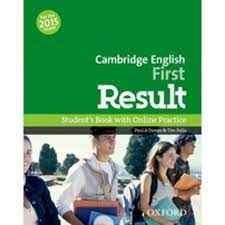 Papel Cambridge English First Result Student'S Book And Online Practice Pack