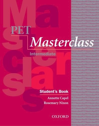 Papel Pet Masterclass Student'S Book Pack