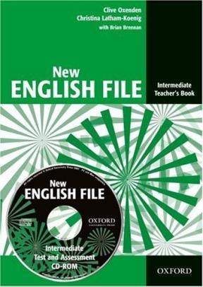 Papel NEW ENGLISH FILE INTERMEDIATE TEACHER'S BOOK CON CD ROO