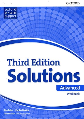 Papel SOLUTIONS ADVANCED WORKBOOK OXFORD (THIRD EDITION) (NOVEDAD 2019)