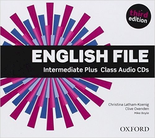 Papel English File Third Edition Intermediate Plus Class Audio Cds