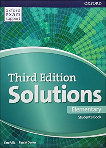 Papel Solutions Third Ed. Elementary Student'S Book