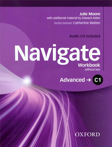 Papel NAVIGATE ADVANCED C1 WORKBOOK OXFORD (WITHOUT KEY + AUDIO CD INCLUDED)