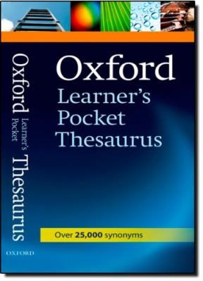 Papel DICCIONARIO OXFORD LEARNER'S POCKET THESAURUS