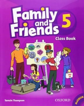 Papel FAMILY AND FRIENDS 5 CLASS BOOK OXFORD (WITH MULTI ROM)