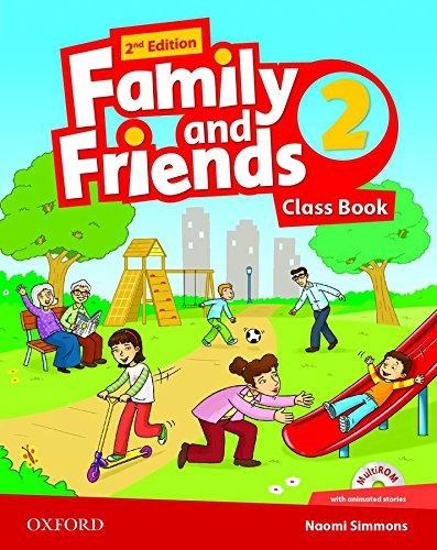 Papel FAMILY AND FRIENDS 2 CLASS BOOK OXFORD (2ND EDITION) (WITH MULTIROM)