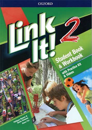 Papel LINK IT 2 STUDENT BOOK & WORKBOOK OXFORD (WITH PRACTICE KIT & VIDEOS) (CEFR A1-A2)
