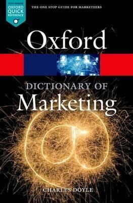 Papel Oxford Dictionary Of Marketing 4Th Ed.