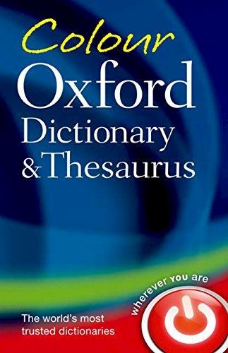 Papel Colour Oxford Dictionary & Thesaurus