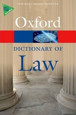 Papel Oxford Dictionary Of Law