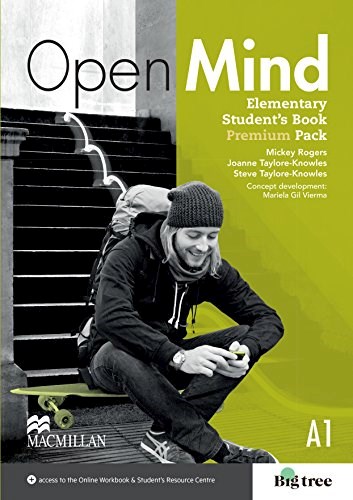 Papel OPEN MIND ELEMENTARY STUDENT'S BOOK PREMIUM PACK (A1) (  + ACCESS TO THE ONLINE WB & ST'S RE