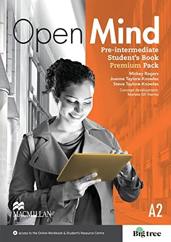 Papel OPEN MIND PRE INTERMEDIATE STUDENT'S BOOK PREMIUM PACK  (A2) (+ ACCESS TO THE ONLINE WB & S