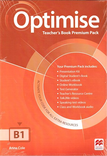 Papel Optimise B1 Teacher'S Book Premium Pack