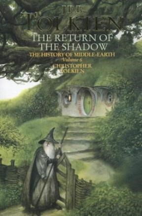 Papel The Return Of The Shadow (The History Of Middle-Earth #6)