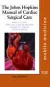 Papel The Johns Hopkins Manual Of Cardiac Surgical Care Ed.2
