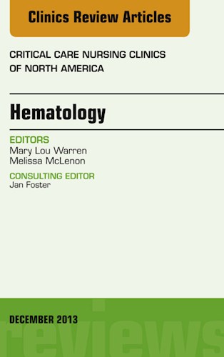  Hematology  An Issue Of Critical Care Nursing Clinics