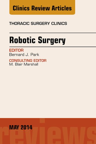 E-book Robotic Surgery, An Issue of Thoracic Surgery Clinics