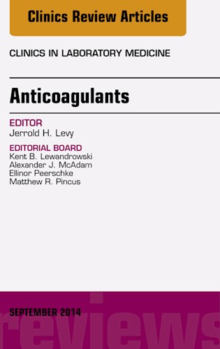 E-book Anticoagulants, An Issue of Clinics in Laboratory Medicine