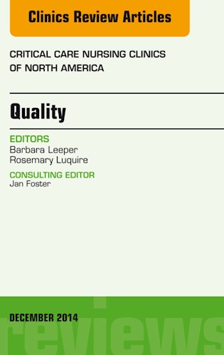 E-book Quality, An Issue of Critical Nursing Clinics of North America
