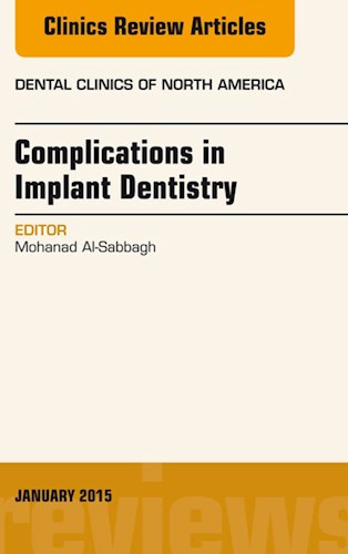 E-book Complications in Implant Dentistry, An Issue of Dental Clinics of North America