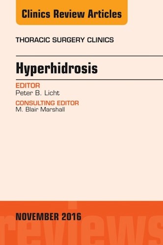 Hyperhidrosis  An Issue Of Thoracic Surgery Clinics Of North America