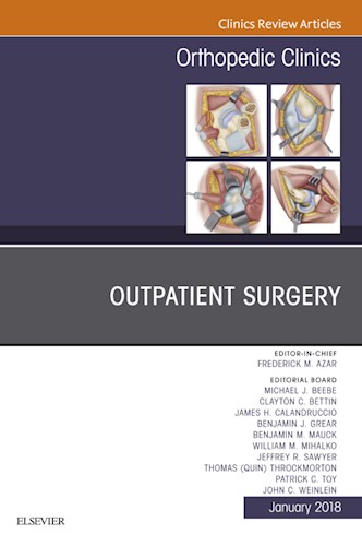 E-book Outpatient Surgery, An Issue of Orthopedic Clinics