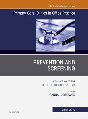  Prevention And Screening  An Issue Of Primary Care  Clinics In Office Practice