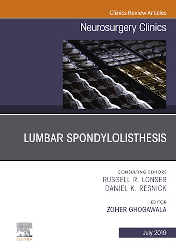 E-book Lumbar Spondylolisthesis, An Issue of Neurosurgery Clinics of North America