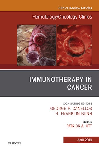  Immunotherapy In Cancer  An Issue Of Hematology Oncology Clinics Of North America