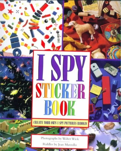 Papel I SPY STICKER BOOK