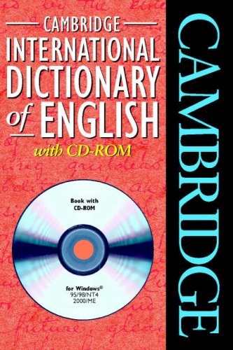 Papel Cambridge Dictionary International Con Cd