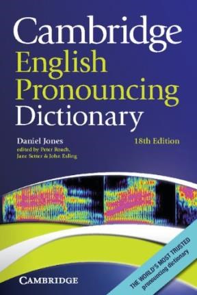 Papel Cambridge English Pronouncing Dictionary 18Th Ed