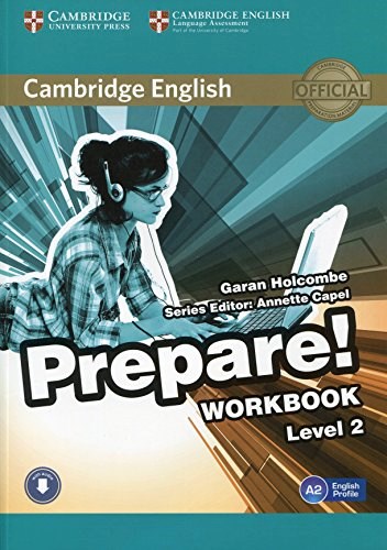Papel PREPARE WORKBOOK LEVEL 2 CAMBRIDGE ENGLISH (WITH DOWNLOADABLE AUDIO)