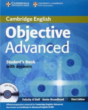 Papel OBJECTIVE ADVANCED STUDENT'S BOOK WITH ANSWERS (WITH CD  ROM)