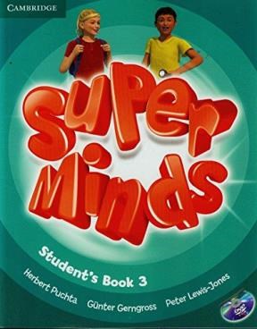 Papel SUPER MINDS 3 STUDENT'S BOOK (C/DVD ROM)