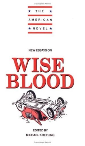Papel New Essays On Wise Blood (The New American Novel)
