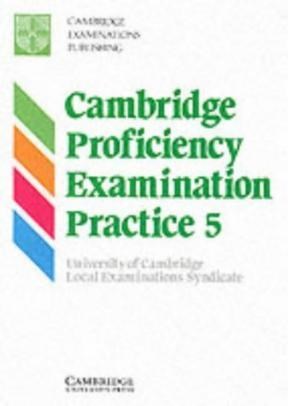 Papel CAMBRIDGE PROFICIENCY EXAMINATION PRACTICE 5