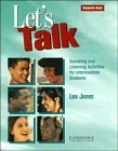Papel LET'S TALK STUDENT'S BOOK