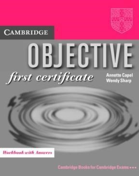 Papel OBJECTIVE FIRST CERTIFICATE WORKBOOK C/RESPUESTAS